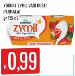 IperSisa Yogurt Zymil Parmalat offerta