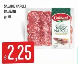 IperSisa Salame Napoli Galbani offerta
