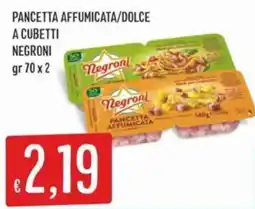 IperSisa Pancetta Affumicata/Dolce Negroni offerta