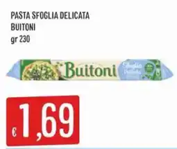 IperSisa Pasta Sfoglia Delicata Buitoni offerta
