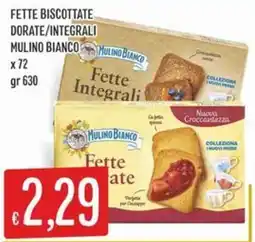IperSisa Fette biscottate Mulino Bianco offerta