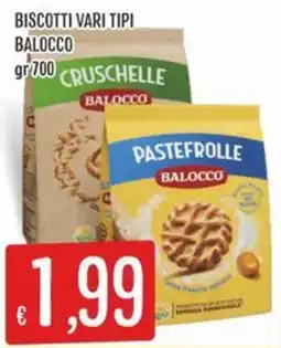 IperSisa Biscotti vari tipi Balocco offerta