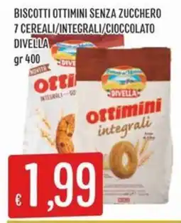 IperSisa Biscotti ottimini senza zucchero offerta