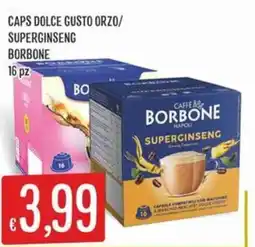 IperSisa Caffè Borbone Superginseng offerta