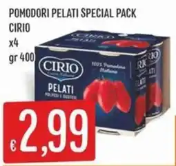 IperSisa Pomodori pelati Cirio offerta