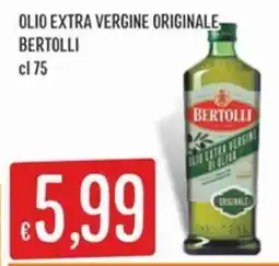 IperSisa Olio extra vergine originale Bertolli offerta