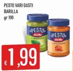 IperSisa Pesto vari gusti Barilla offerta