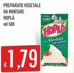 IperSisa Preparato vegetale da montare Hoplā offerta