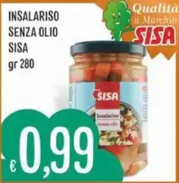 IperSisa Insalariso senza olio SISA offerta