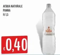 IperSisa Acqua Naturale Panna offerta