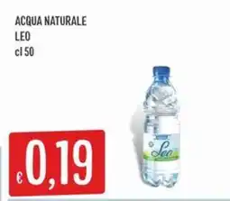 IperSisa Acqua Naturale LEO offerta