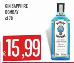 IperSisa Gin Sapphire Bombay offerta