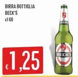 IperSisa Birra bottiglia Beck's offerta
