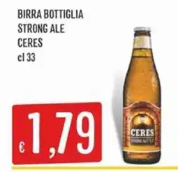 IperSisa Birra Bottiglia Strong Ale Ceres offerta