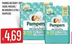 IperSisa Pannolini Baby-Dry Pampers offerta