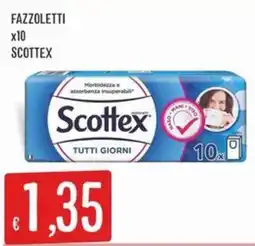 IperSisa FAZZOLETTI SCOTTTEX offerta
