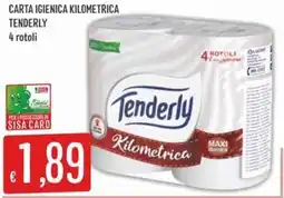 IperSisa Carta igienica kilometrica Tenderly offerta