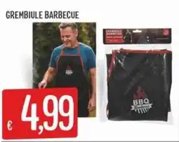 IperSisa GREMBIULE BARBECUE offerta
