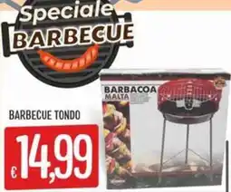 IperSisa BARBACOA BARBECUE TONDO offerta