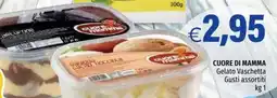 Hurrà CUORE DI MAMMA Gelato Vaschetta offerta