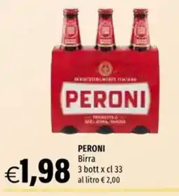 Hurrà PERONI Birra offerta