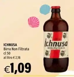 Hurrà Ichnusa Birra Non Filtrata offerta