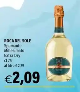Hurrà ROCA DEL SOLE Spumante Millesimato Extra Dry offerta