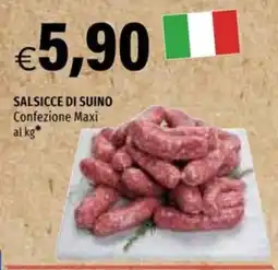 Hurrà SALSICCE DI SUINO offerta