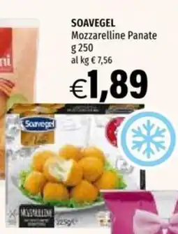 Hurrà SOAVEGEL Mozzarelline Panate offerta