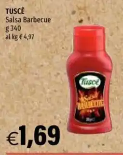 Hurrà TUSCÈ Salsa Barbecue offerta