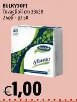Hurrà BULKYSOFT Tovaglioli offerta