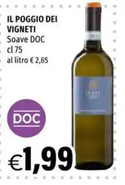 Hurrà IL POGGIO DEI VIGNETI Soave DOC offerta