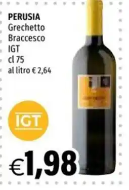 Hurrà PERUSIA Grechetto Braccesco offerta