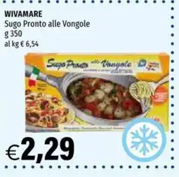 Hurrà WIVAMARE Sugo Pronto alle Vongole offerta