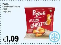 Hurrà PIZZOLI Crocchette di Patate offerta