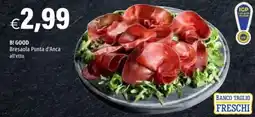 Hurrà B! GOOD Bresaola Punta d'Anca offerta