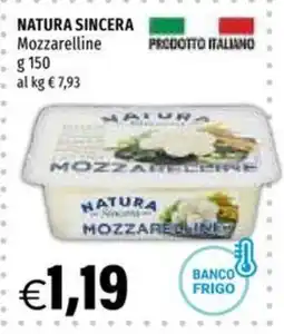 Hurrà Natura Sincera Mozzarelline offerta
