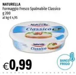 Hurrà Naturella Formaggio Fresco Spalmabile Classico offerta