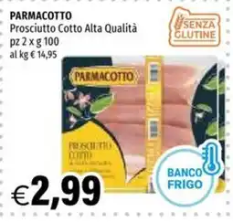 Hurrà Parmacotto Prosciutto Cotto Alta Qualità offerta