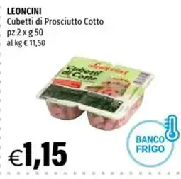 Hurrà LEONCINI Cubetti di Prosciutto Cotto offerta