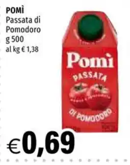 Hurrà Pomì Passata di Pomodoro offerta