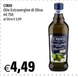 Hurrà CIRIO Olio Extravergine di Oliva offerta