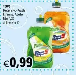Hurrà Detersivo Piatti Top5 offerta