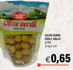 Hurrà Olive verdi Den.C.Valle offerta