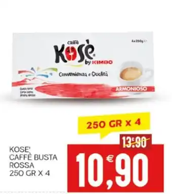 Kose' Caffè Busta Rossa