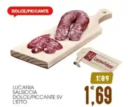 SpesAmica Lucania Salsiccia Dolce/Piccante SV offerta