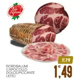 SpesAmica Fiordisalumi Capocollo Dolce/Piccante offerta