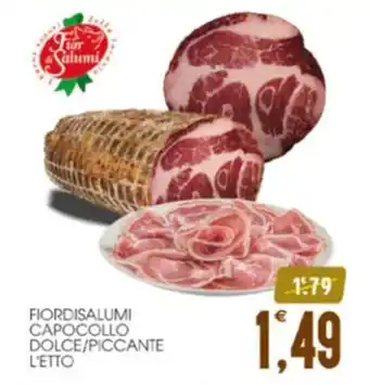 Fiordisalumi Capocollo Dolce/Piccante