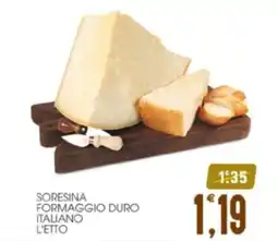 SpesAmica SORESINA FORMAGGIO DURO ITALIANO L'ETTO offerta