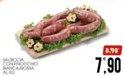 SpesAmica SALSICCIA CON FINOCCHIO BIANCA/ROSSA offerta